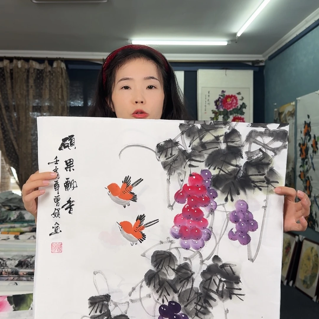 纯手绘的好看作品