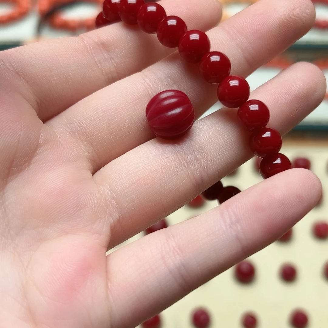 一个瓜珠6个8mm的单珠