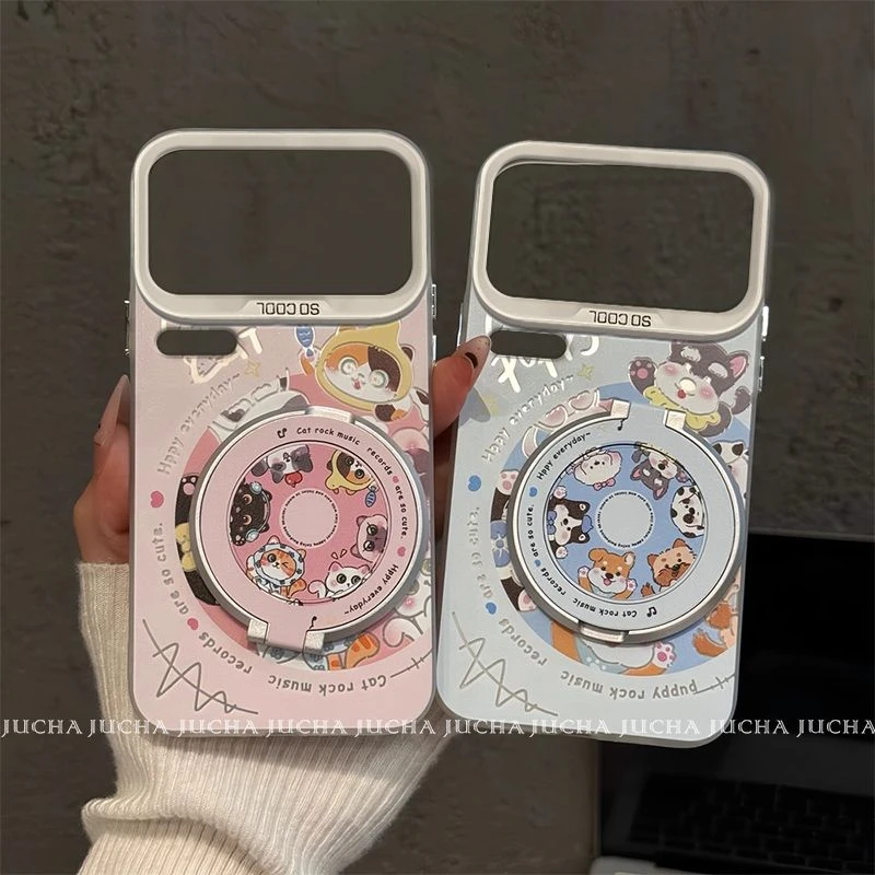 适用可爱唱片小狗小米17promax手机壳高颜值颜控xiaomi17不撞款17