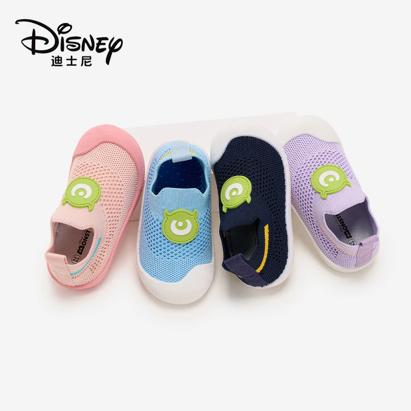 Disney/迪士尼童鞋儿童轻软底宝宝鞋子透气男女童鞋子防滑室内鞋