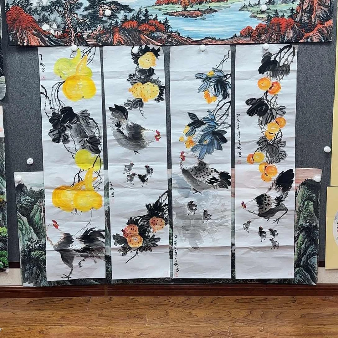 书法作品多次参加全国性