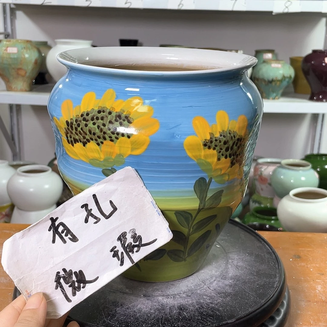 景德镇陶瓷花盆369