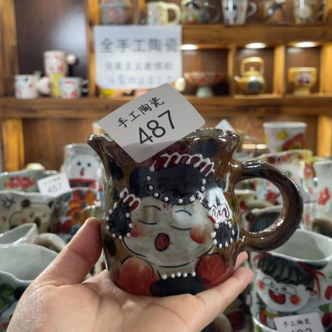 景德镇手工陶瓷咖啡杯487