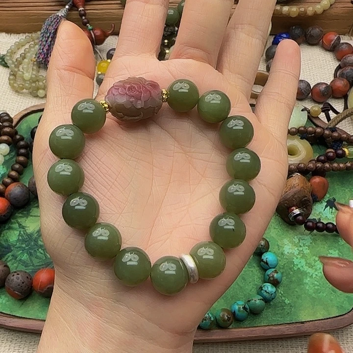 手链未镶嵌和田玉游****）