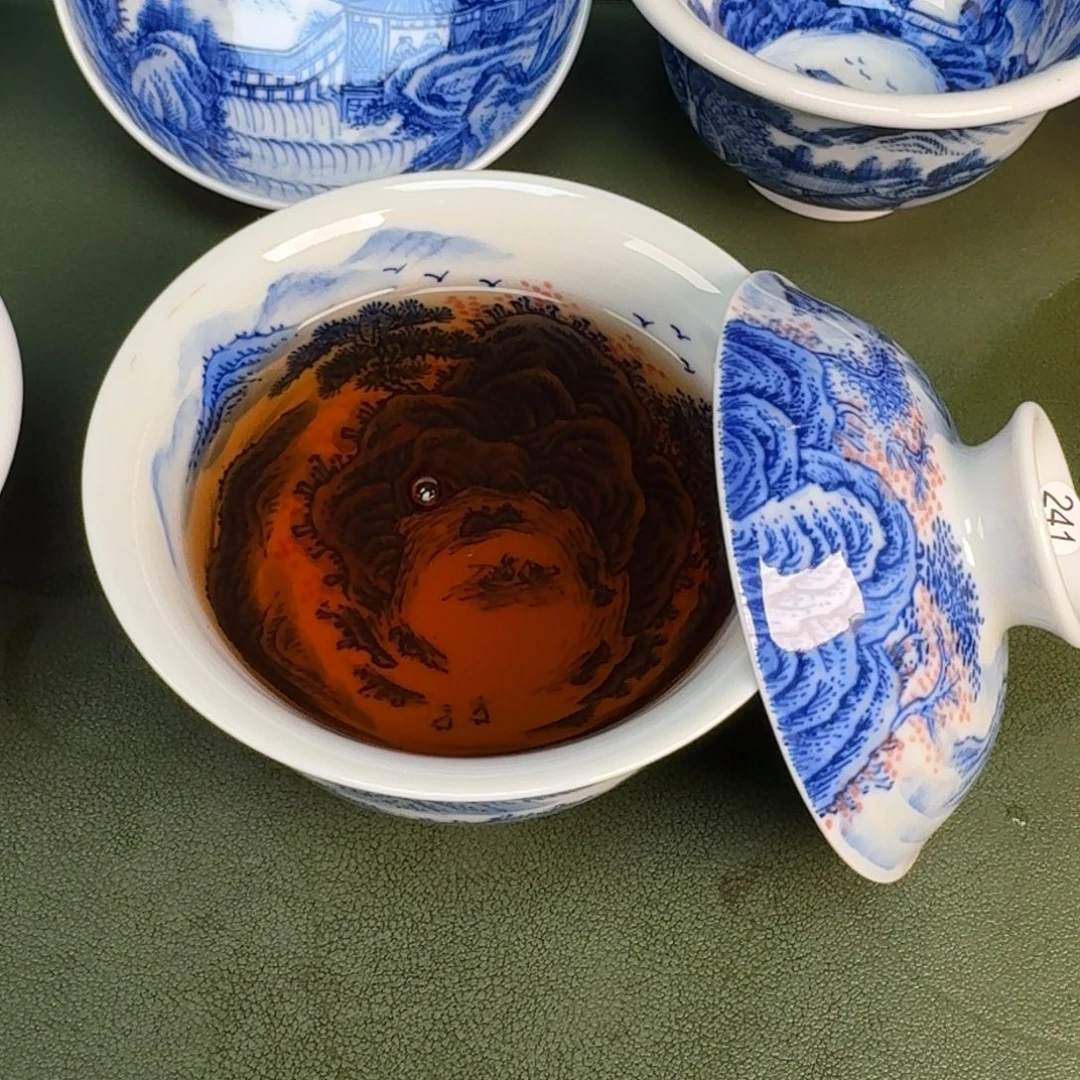 景德镇纯手绘茶具圆圆241