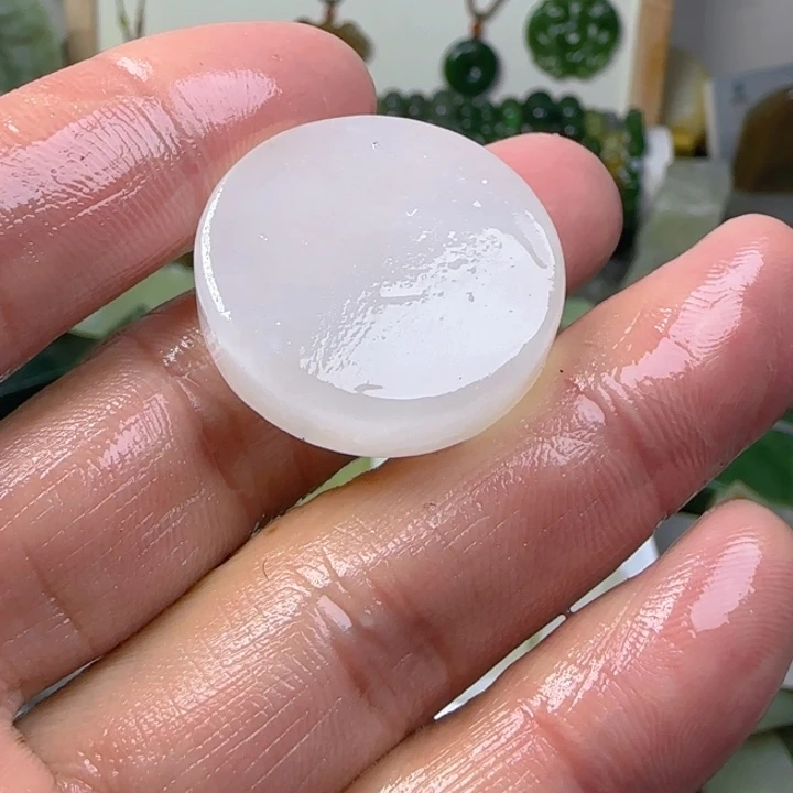 未镶嵌和田玉珠宝半成品浩**空