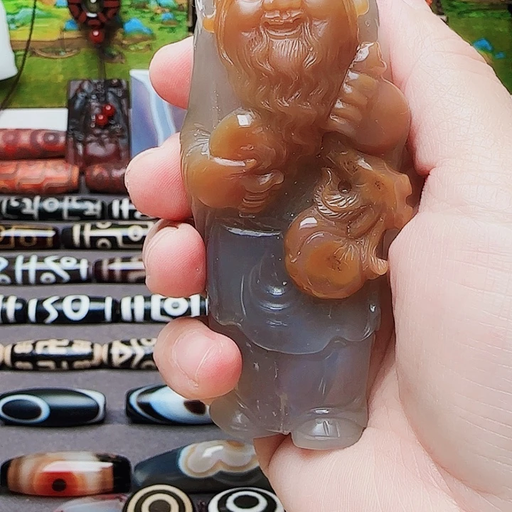 玛瑙/玉髓合金珠宝半成品