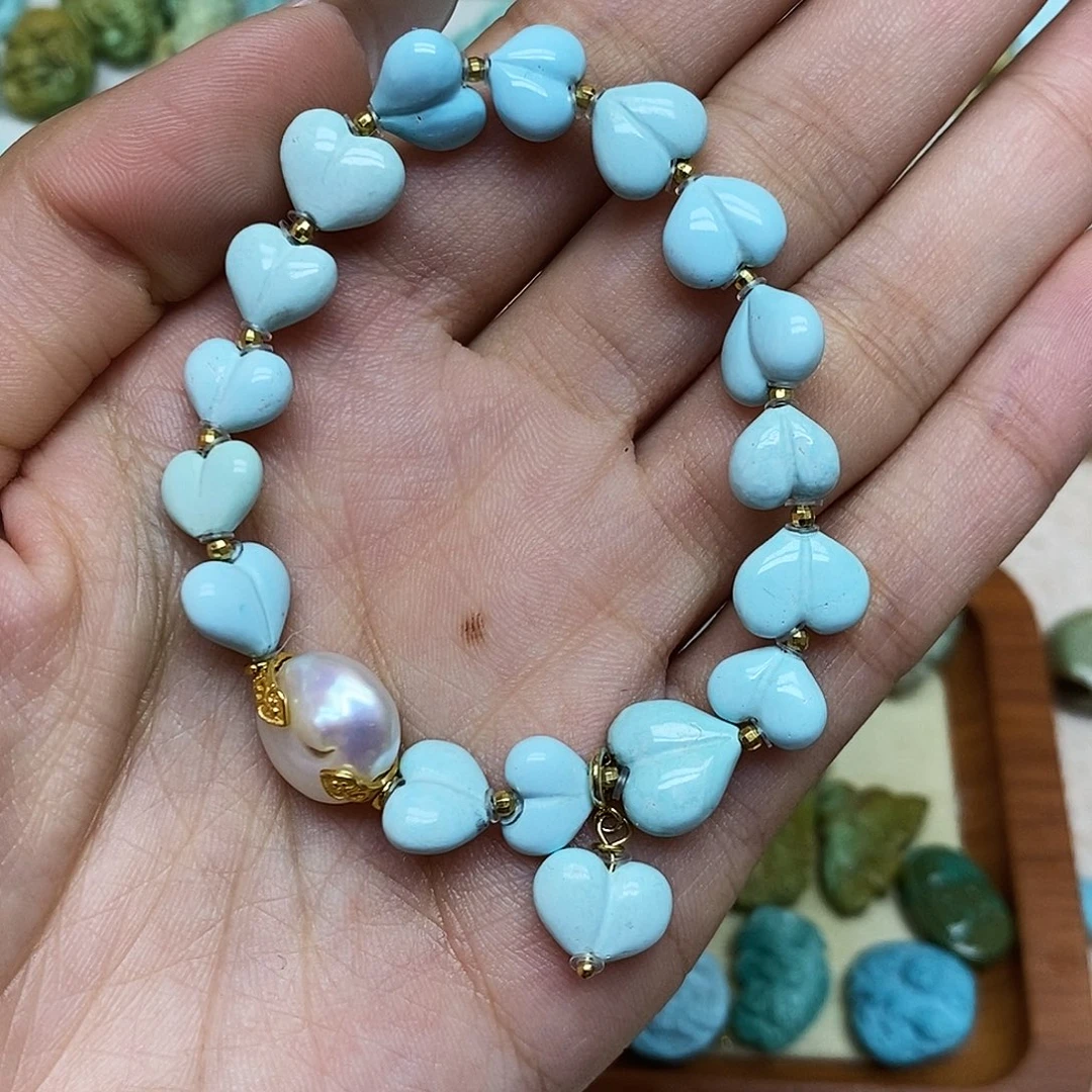 绿松石未镶嵌配饰