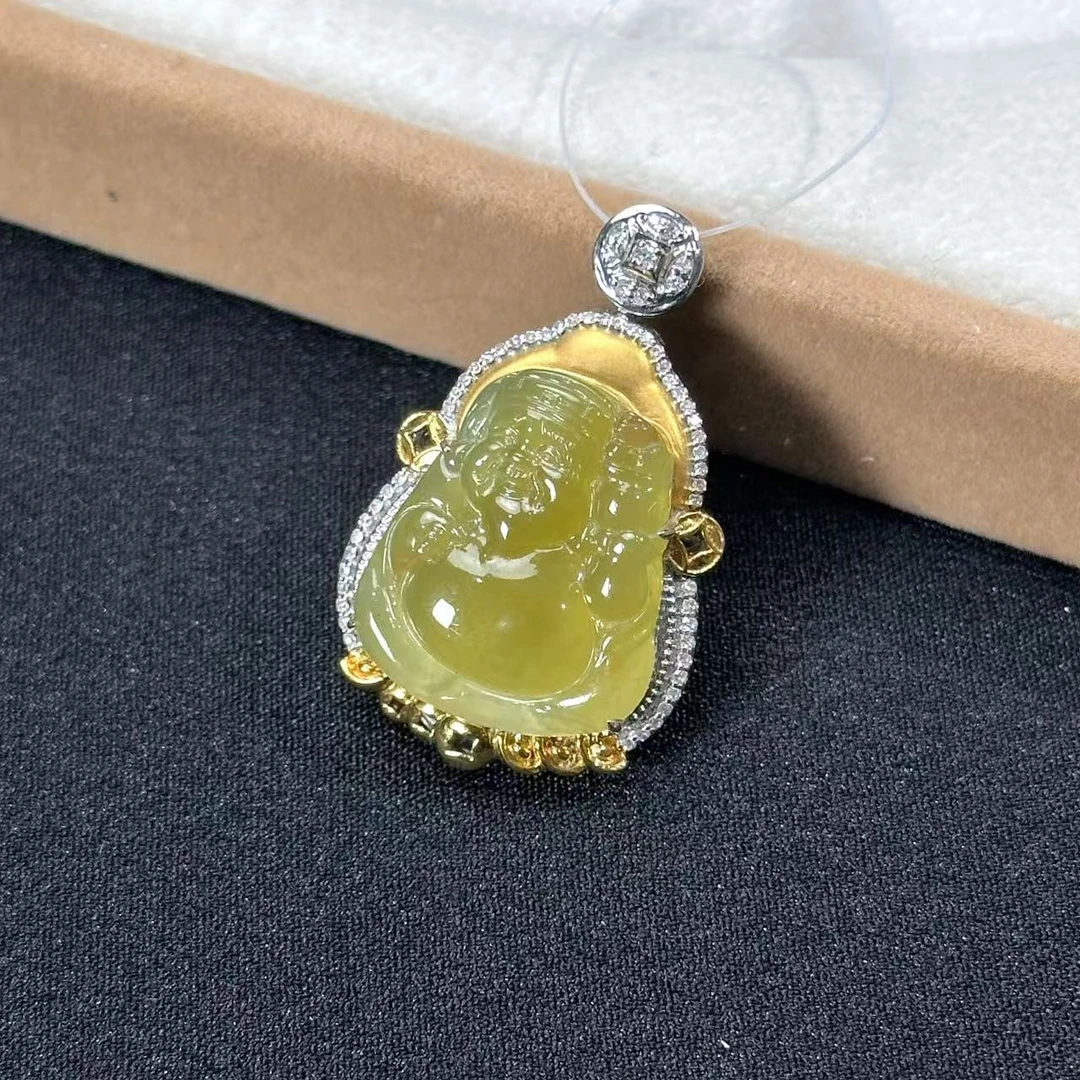 【睿泽鉴宝】18K翡翠颈饰  FZB0118-167