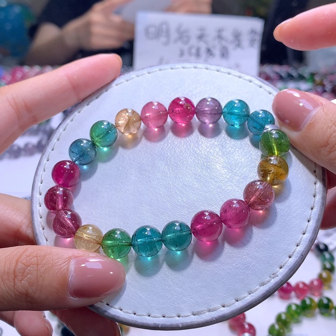 【闪购商品】未镶嵌手串碧玺9m