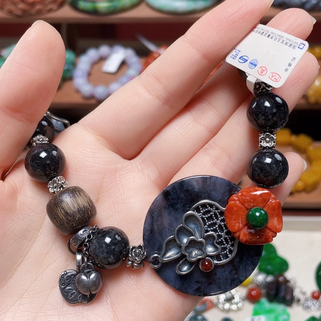 翡翠未镶嵌手链饰品