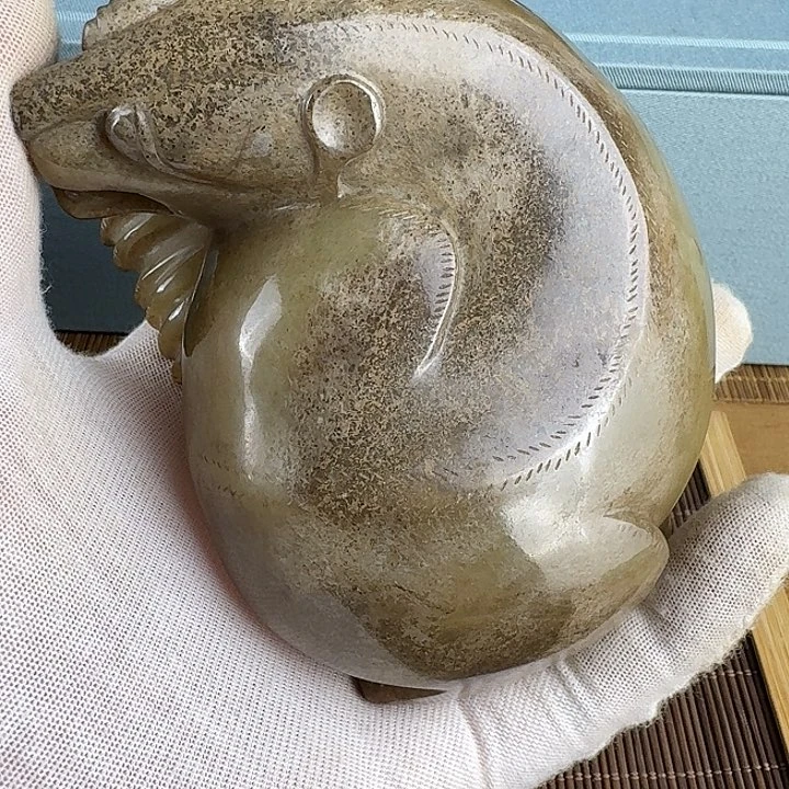 林***好和田玉未镶嵌挂件