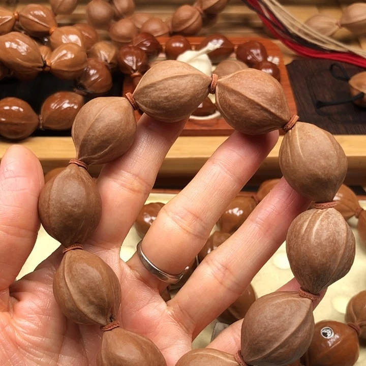 手串橄榄核梅林铁核19 X26