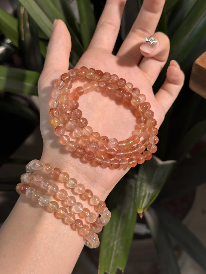 T146 天然兔毛多圈多圈手串 多样性发其一