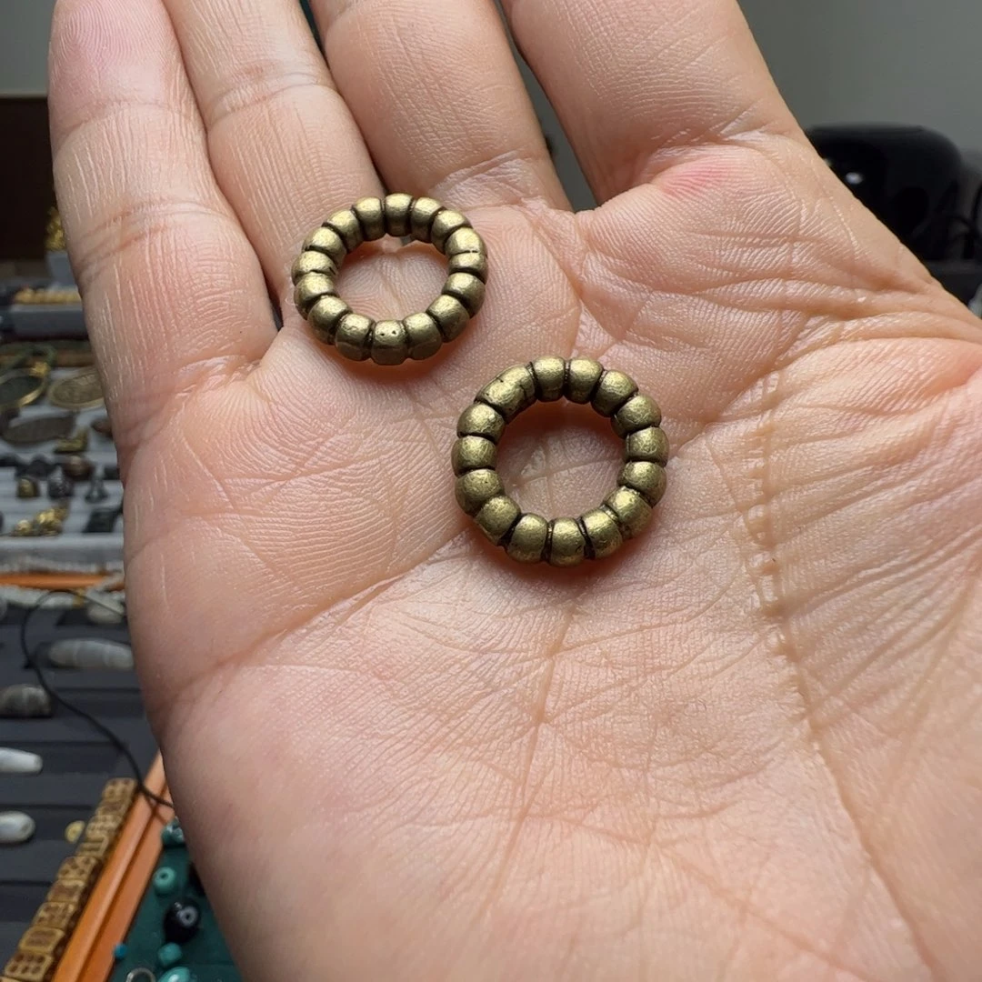 未镶嵌琥珀裸石天然纯手工打造