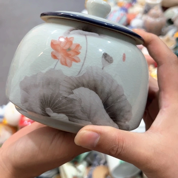 瑕疵福利品陶瓷茶叶罐