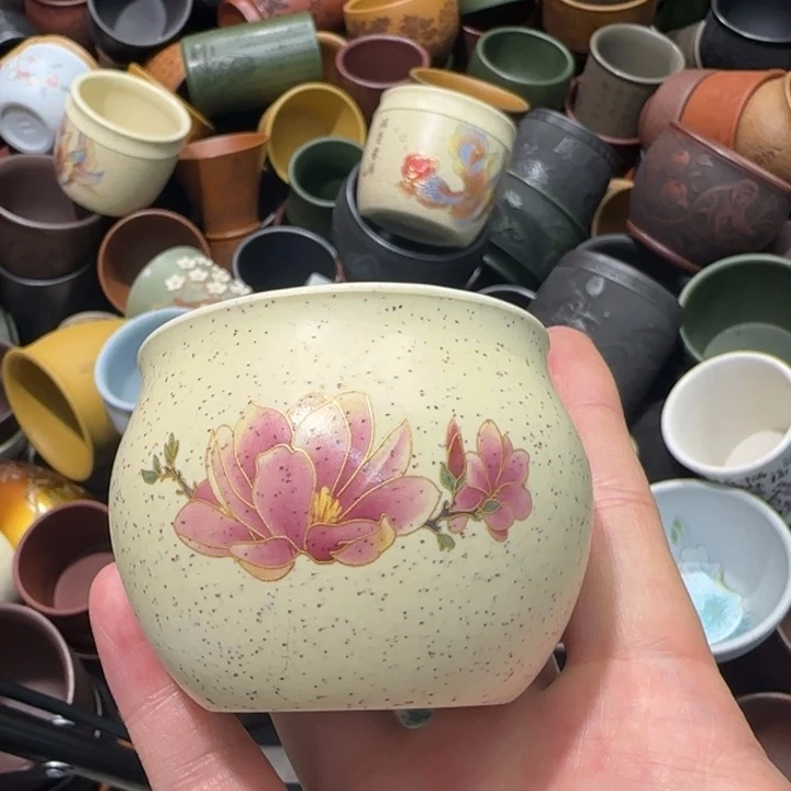 茶杯紫砂全手工紫砂