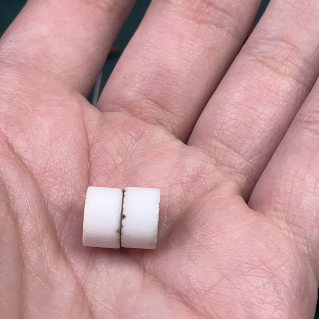 玛瑙/玉髓裸珠10 6 西亚剁珠2个