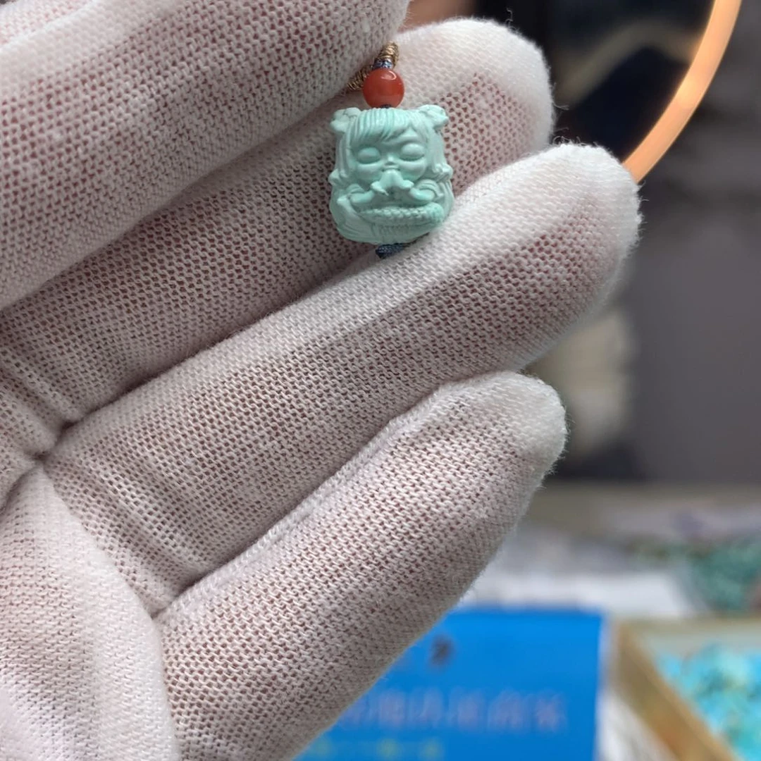 绿松石挂件未镶嵌