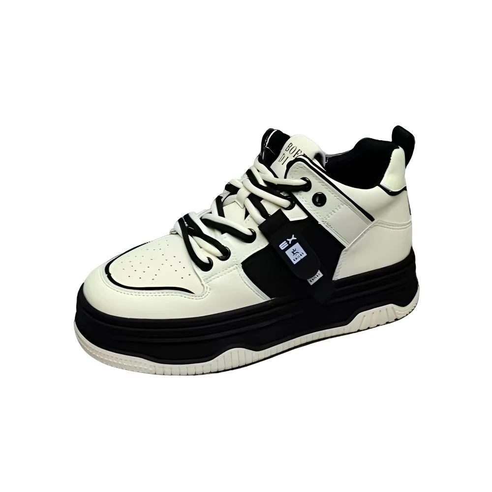 B-12-2  22394真皮厚底小白鞋 （标准尺码）