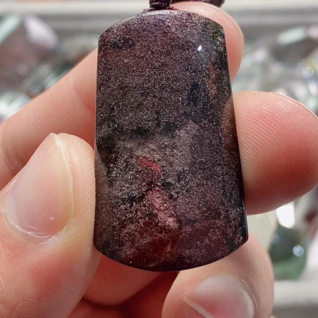 水晶未镶嵌吊坠(不含链)