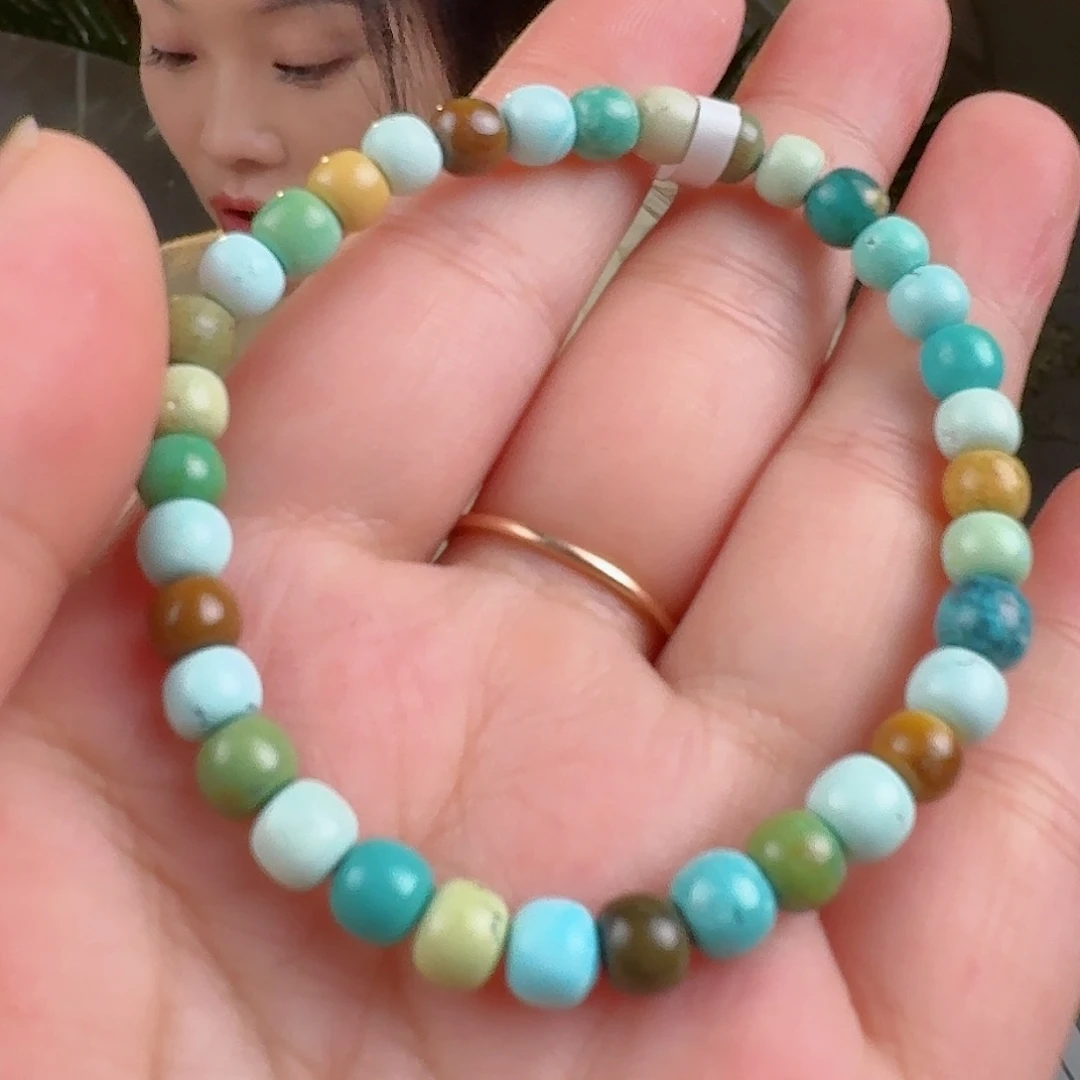 绿松石珠宝奇石未镶嵌