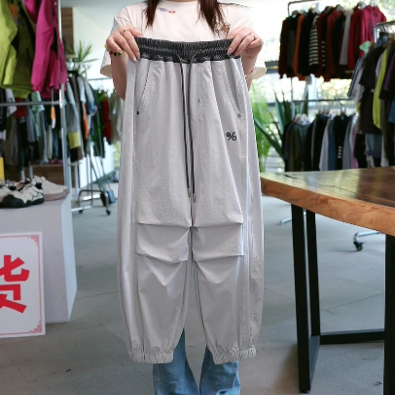 【实体品质】儿童夏季薄款中大童宽松时尚百搭洋气休闲运动裤