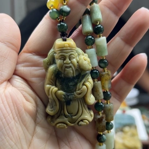 岫玉挂件未镶嵌挂件