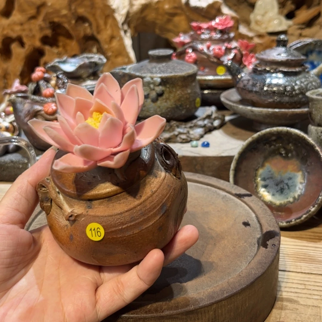 【闪购商品】柴烧茶具手工茶杯116