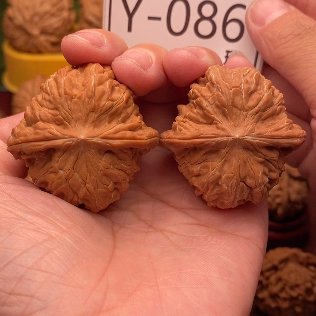 文玩核桃把件磨盘41