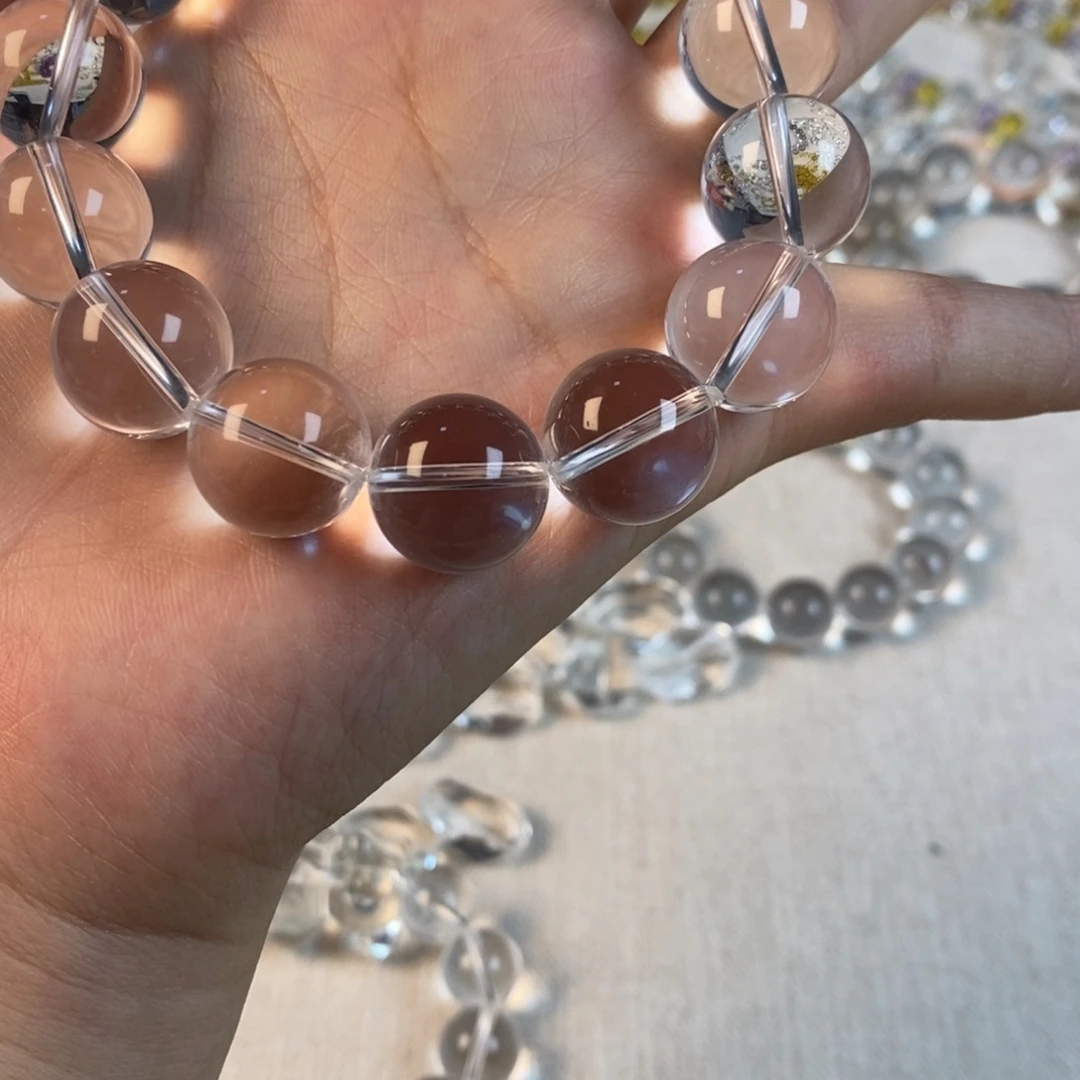 无非金属手串白水圆珠16