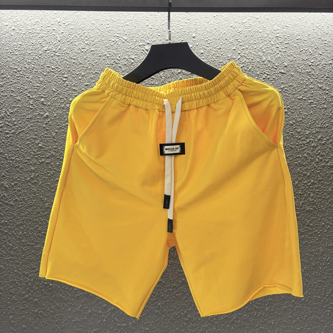 66【懒人卫裤】欧洲站夏季潮牌时尚经典短裤男女同款五分裤