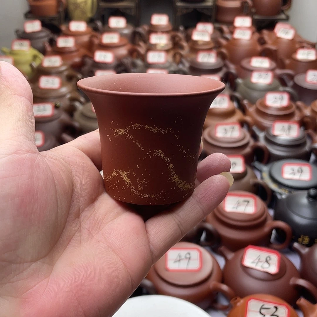 紫砂壶宜兴紫砂半手工