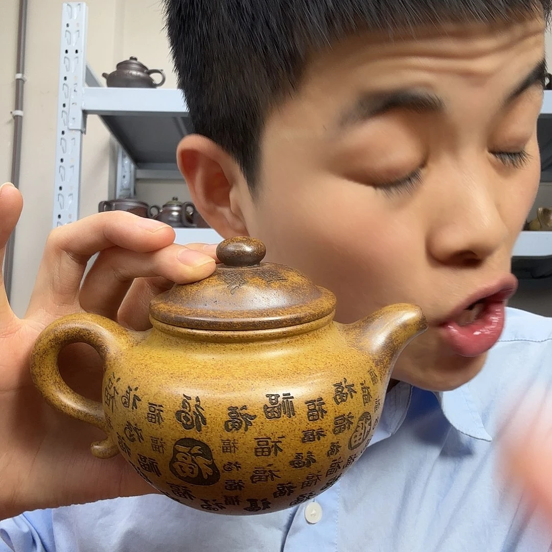 紫砂茶壶民间手艺人全手工制作