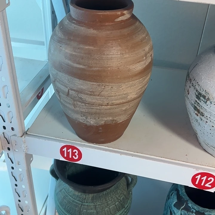 复古做旧盆默认打孔高27口11