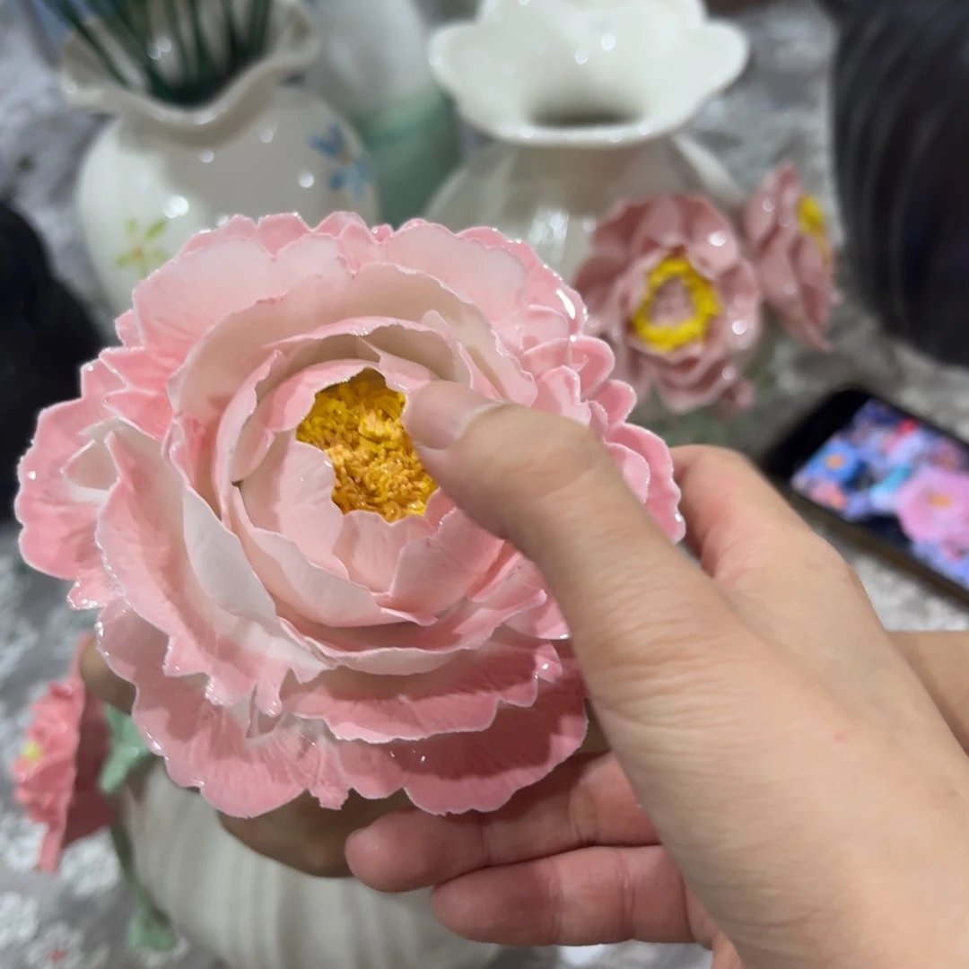 陶瓷花，拍满20包邮，退款拉黑