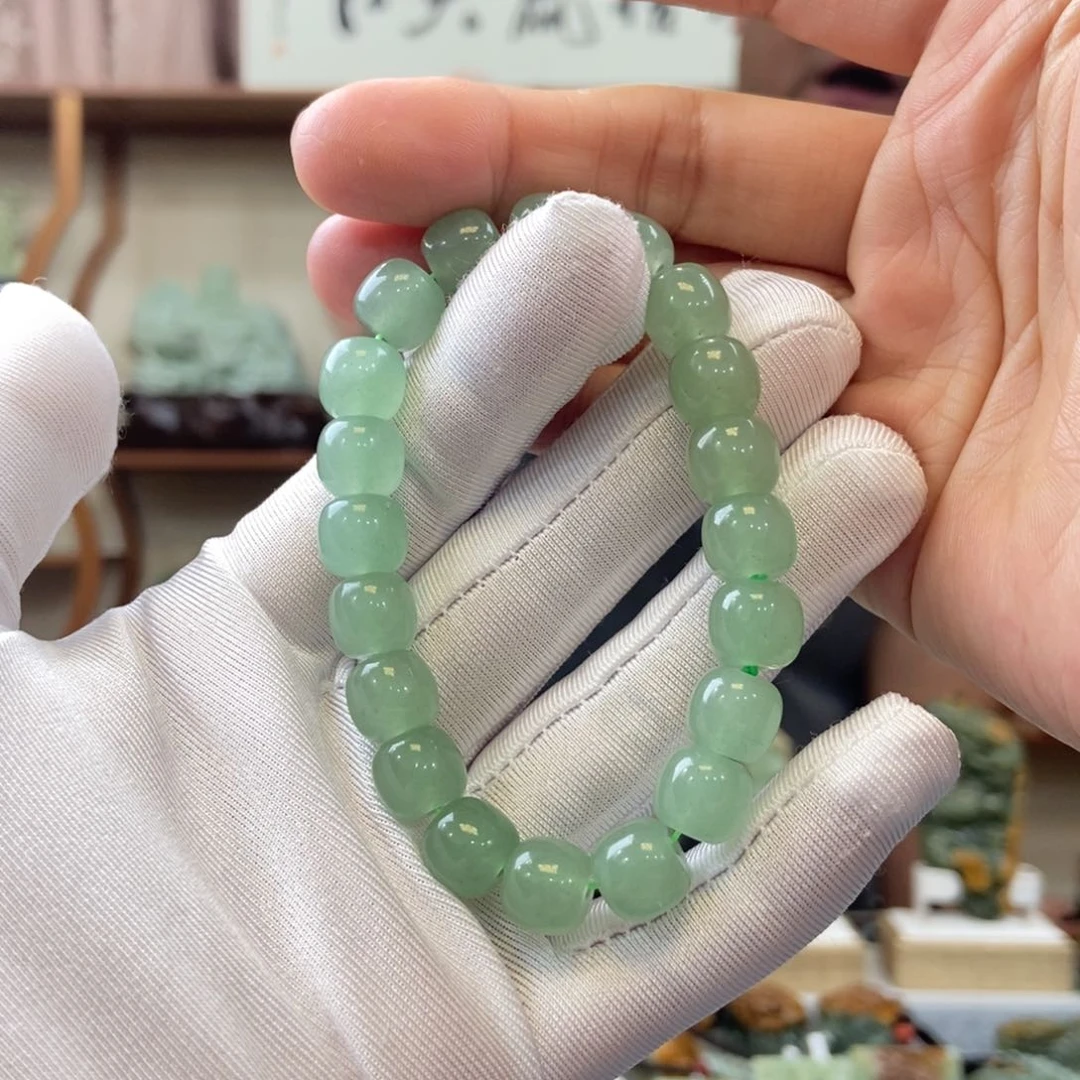 蛇纹石玉未镶嵌手串