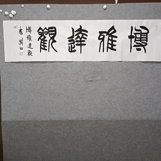书法博雅达观40对开篆书书法作品