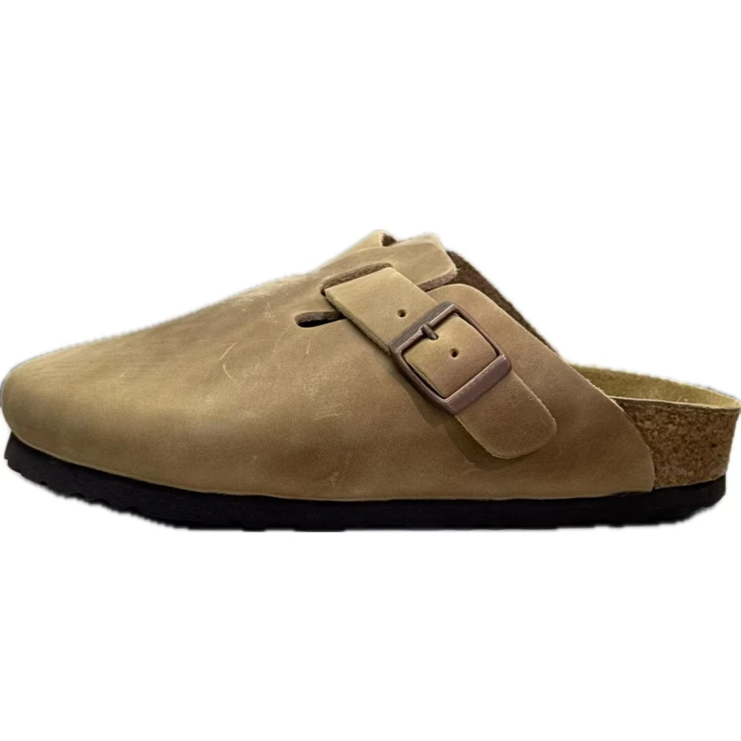 [大驴和小刘专属]~疯马皮外贸原单品质勃肯鞋