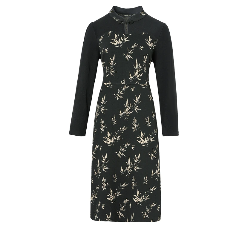 902030大码女装连衣裙2024新款冬季高端拼接胖mm显瘦假两件裙子