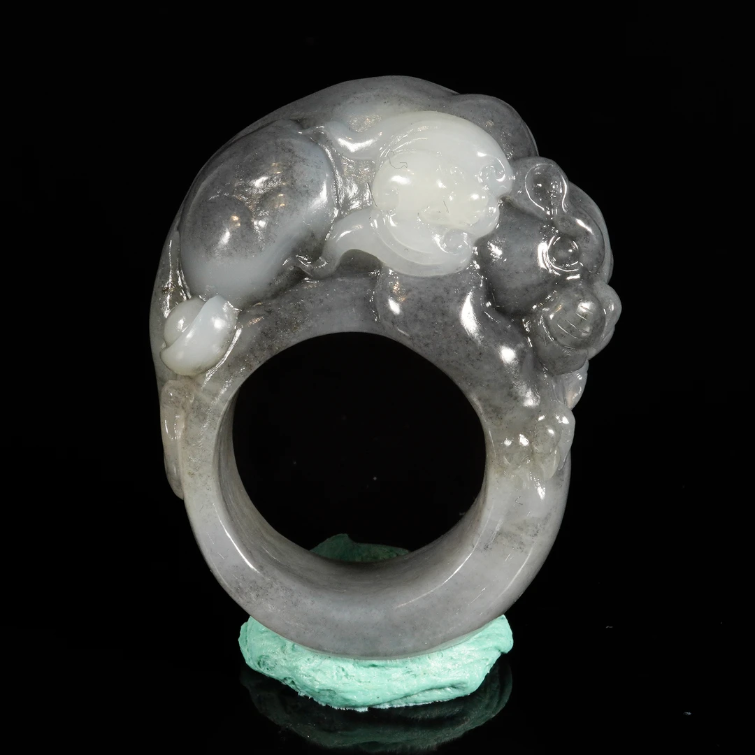 LOT.006和田玉福寿扳指/X2720