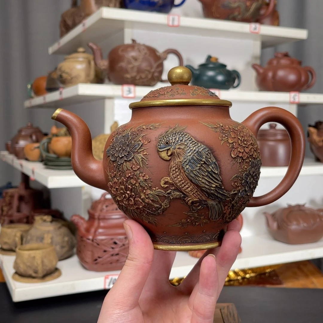 茶壶紫砂草**虹原矿紫砂