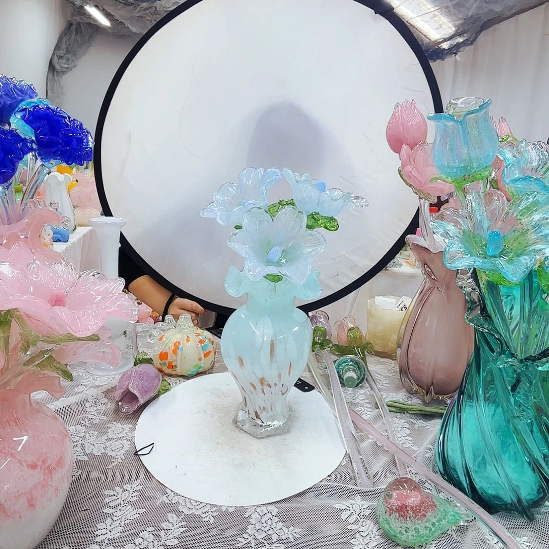 琉璃花瓶花器艺术品