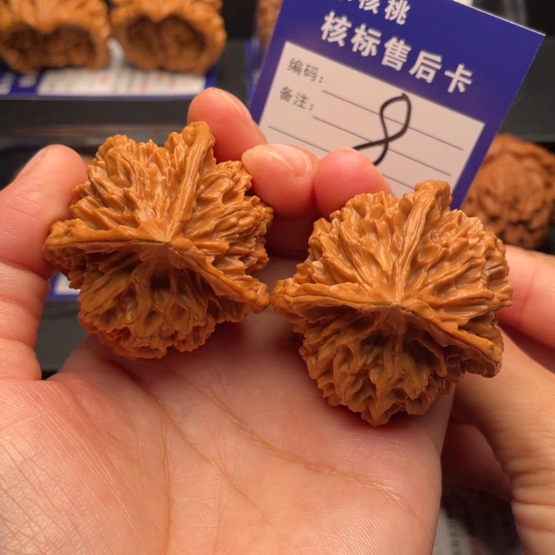 文玩核桃把件帝王三棱47全品8号