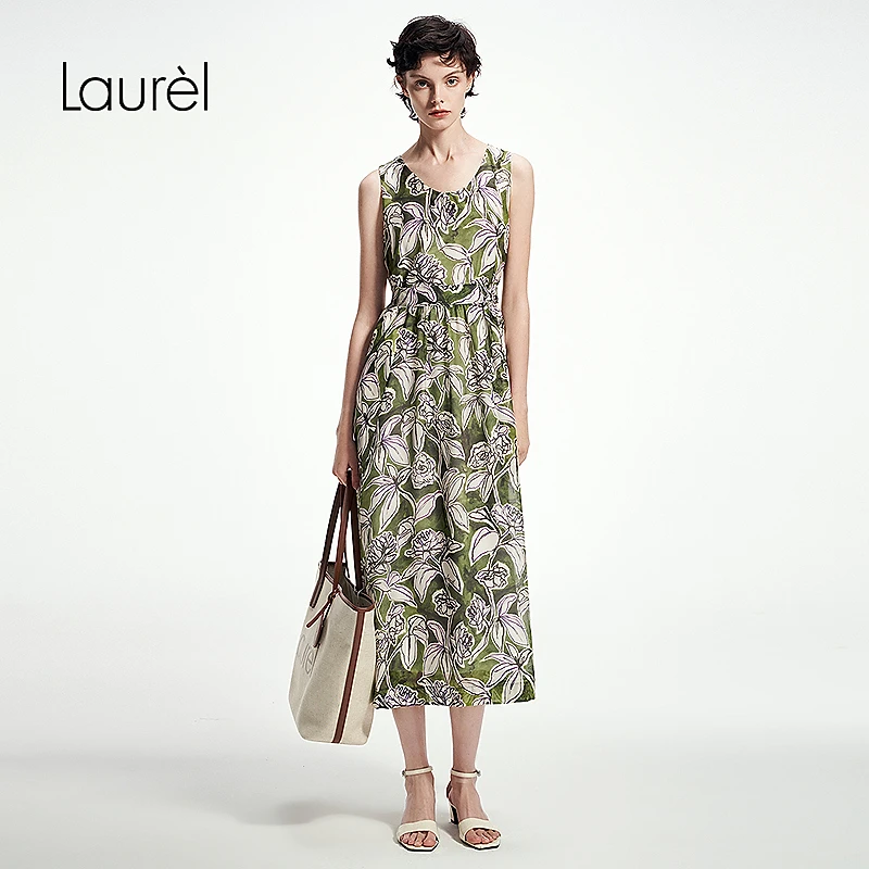 Laurel劳芮25春新款莫里斯连衣裙女LWL362Y09200