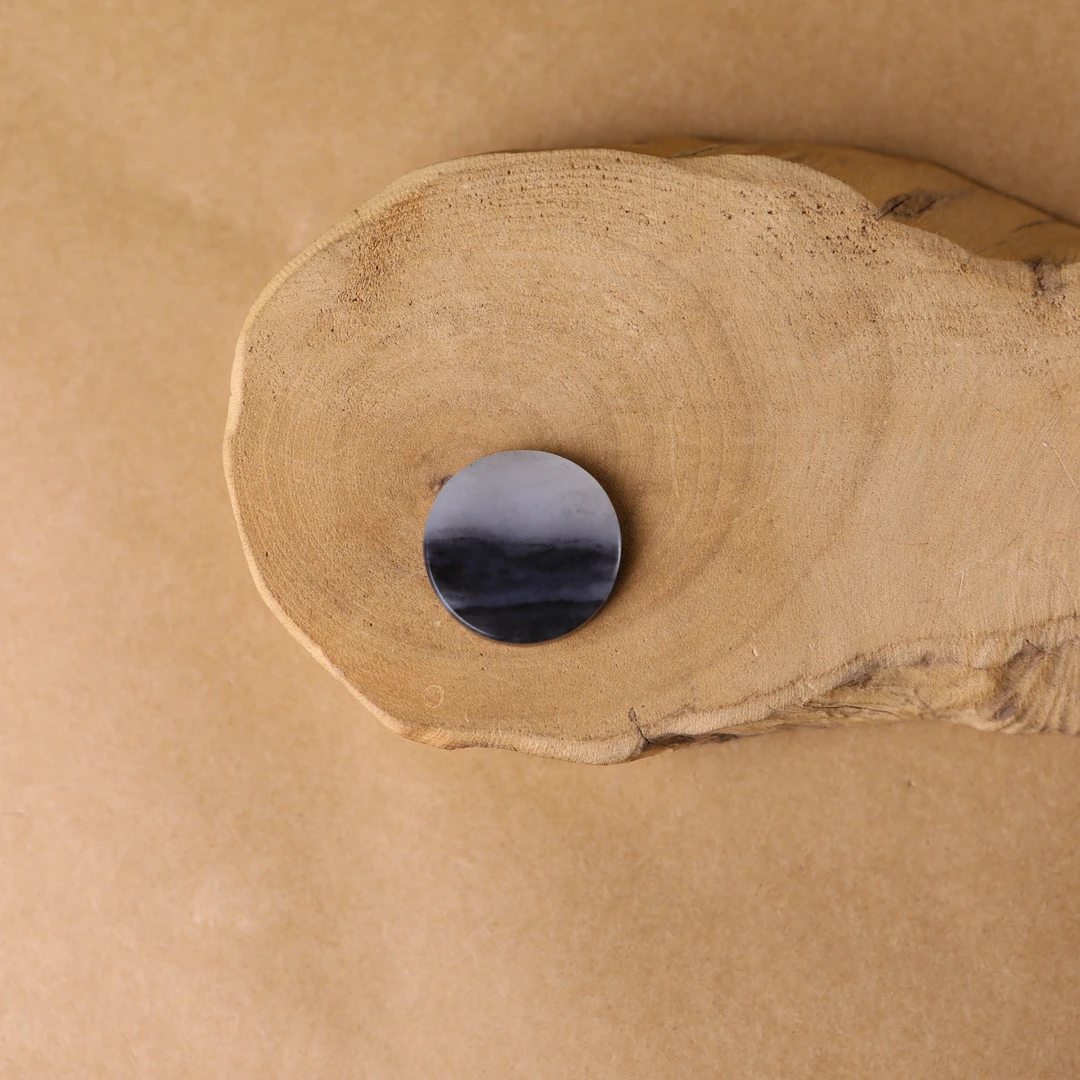 青花圆吊坠 和田 8.78g G122