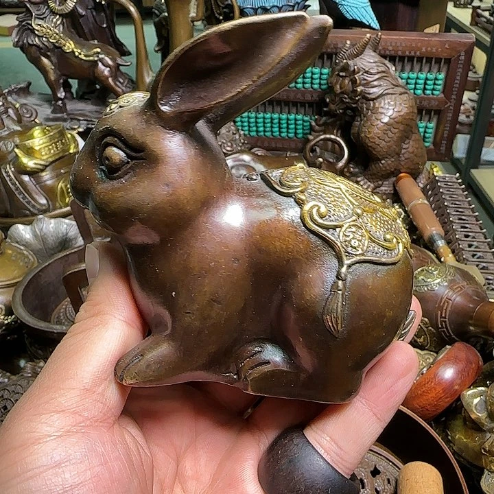 铜器办公室茶室摆件