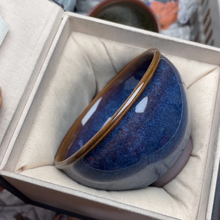 茶盏建窑建盏主人杯