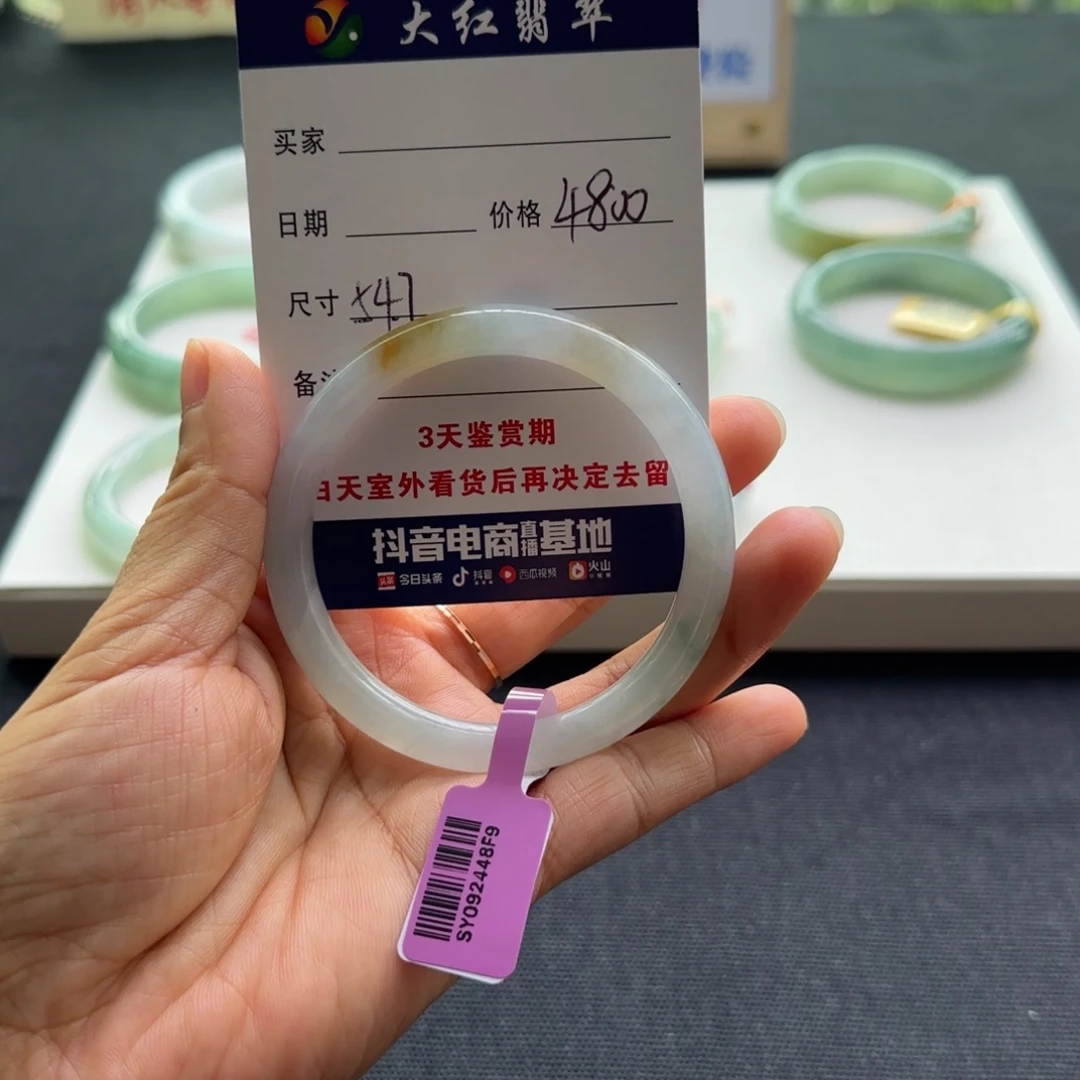未镶嵌手镯翡翠