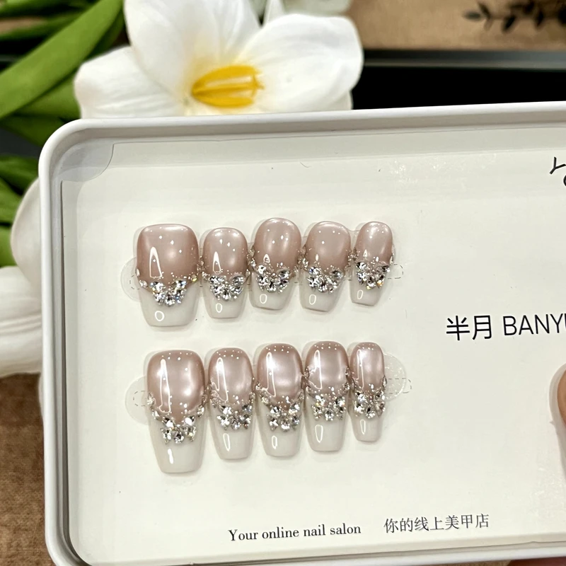 【告白晚风】BANYUE Nial 精选爆火纯手工显白气质穿戴美甲151